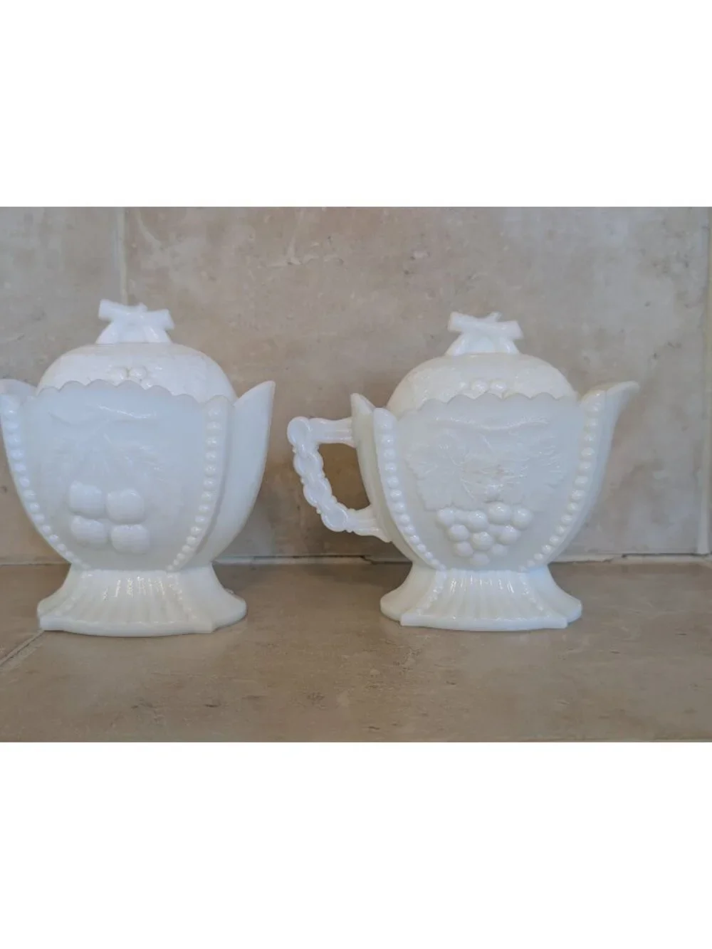 Vintage Westmoreland Milk Glass 